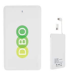 Slim 4000mAh Multi-Cable Power Bank