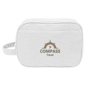 Ellis Waffle Knit Toiletry Bag