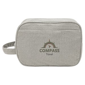 Ellis Waffle Knit Toiletry Bag