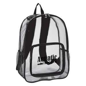 Transparent EVA and Polyester Backpack