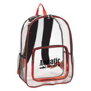 Transparent EVA and Polyester Backpack