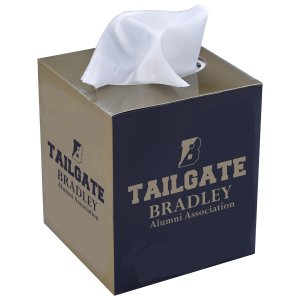 Pop-Up Tissue Box with Color Sleeve