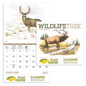 Wildlife Trek - Stapled Calendar
