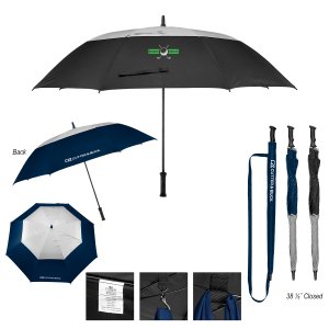 60" Cutter & Buck Arc rPET Golf Umbrella