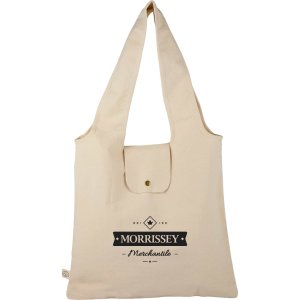 Organic Cotton 8 oz Foldaway Tote