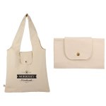 Organic Cotton 8 oz Foldaway Tote