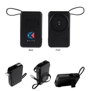 Wattson 5-in-1 10,000 mAh Charger & Power Bank