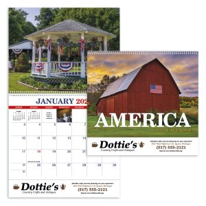 America Appointment Calendar - Spiral