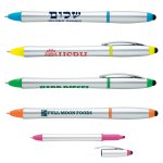 Multi-Tasker Recycled Stylus Pen-Highlighter