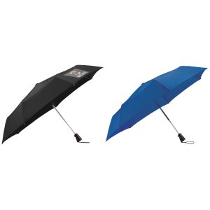44" totes 3 Section Auto Open/Close Umbrella