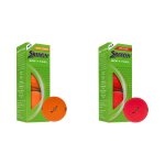 Srixon Soft Feel BRITE Golf Balls - 3 Pack