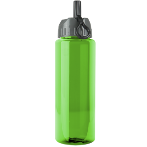 Chugger Bottle with Ring-Straw Lid - 32 oz.