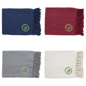 Harbor Herringbone Throw