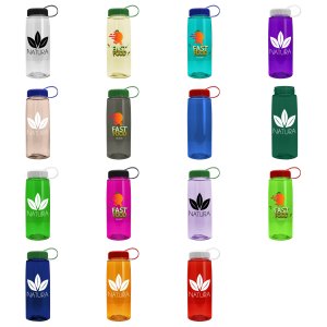Cascade Tritan Bottle with Tethered Lid - 26 oz.