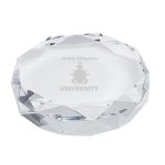 Crystal Clarity Gem Paperweight