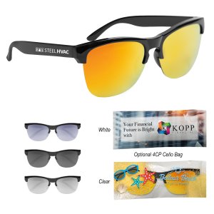 Eco-Chic Reflective Sunglasses