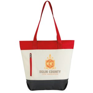 Color Pop Stripe Tote Bag