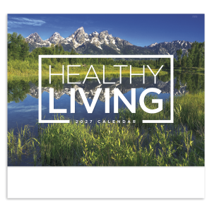 Healthy Living - Stapled Calendar