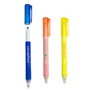 Green Line Pen Highlighter Combo