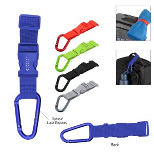 Adjustable Strap with Detachable Carabiner