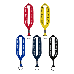 3/4" Polyester Key Chain with Crimp Split Ring