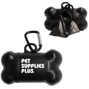 Poop Bag Dispenser With Metal Carabiner