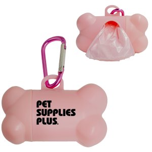 Poop Bag Dispenser With Metal Carabiner