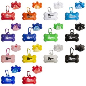 Poop Bag Dispenser With Metal Carabiner