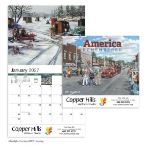 America Remembered Appointment Calendar - Stapled