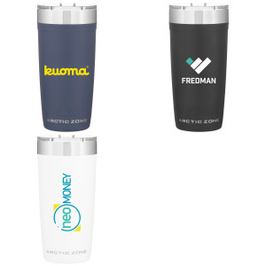 20 oz arctic zone titan thermal hp copper tumbler - powder