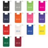 Slim Silicone Back-of-Phone Wallet