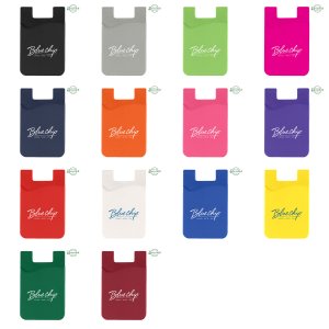 Slim Silicone Back-of-Phone Wallet