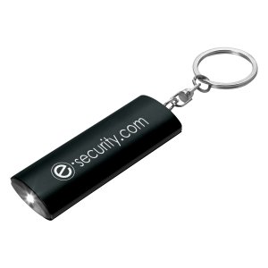 Push Button Keychain Flashlight