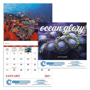 Ocean Glory - Stapled Calendar