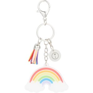 Colorful Rainbow Charm Keychain