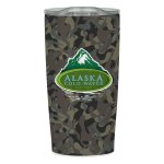 Full Color Camo Marshland Insulated Tumbler