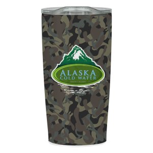 Full Color Camo Marshland Insulated Tumbler