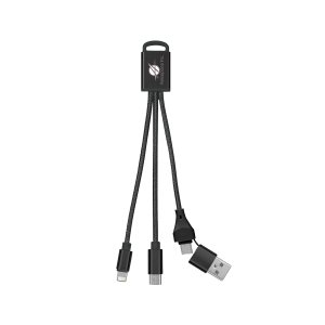 The Braided Junction 3-in-1 Charging Cable
