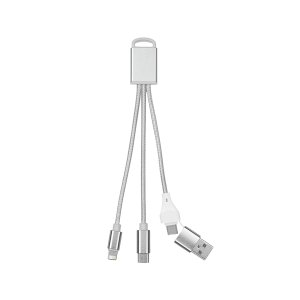The Braided Junction 3-in-1 Charging Cable