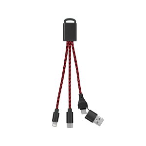 The Braided Junction 3-in-1 Charging Cable