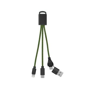 The Braided Junction 3-in-1 Charging Cable