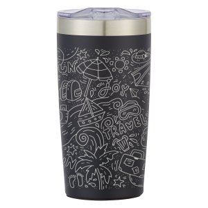 Two-Tone Full Laser Tumbler 20 Oz