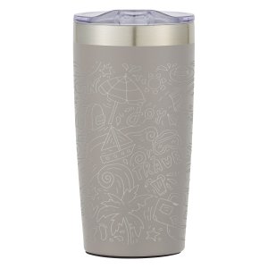 Two-Tone Full Laser Tumbler 20 Oz