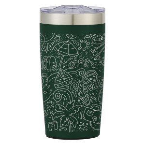 Two-Tone Full Laser Tumbler 20 Oz