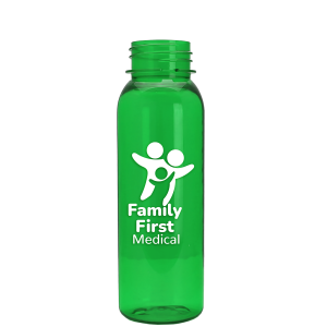 Grip Flats Tritan Bottle with Flip-Straw Lid - 24 oz.