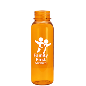 Grip Flats Tritan Bottle with Flip-Straw Lid - 24 oz.