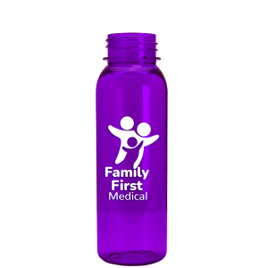 Grip Flats Tritan Bottle with Flip-Straw Lid - 24 oz.