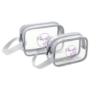 Jetsetter See-Through Duo Bags