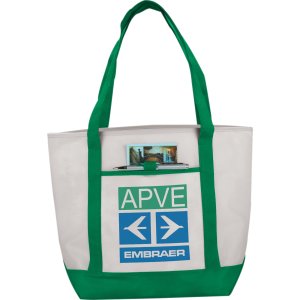 Harbor Breeze Tote with Pen Loop & Pocket