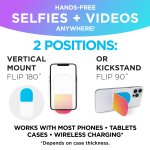 Flipstik 3.0 Hands-Free Sticky Phone Stand - Full Color